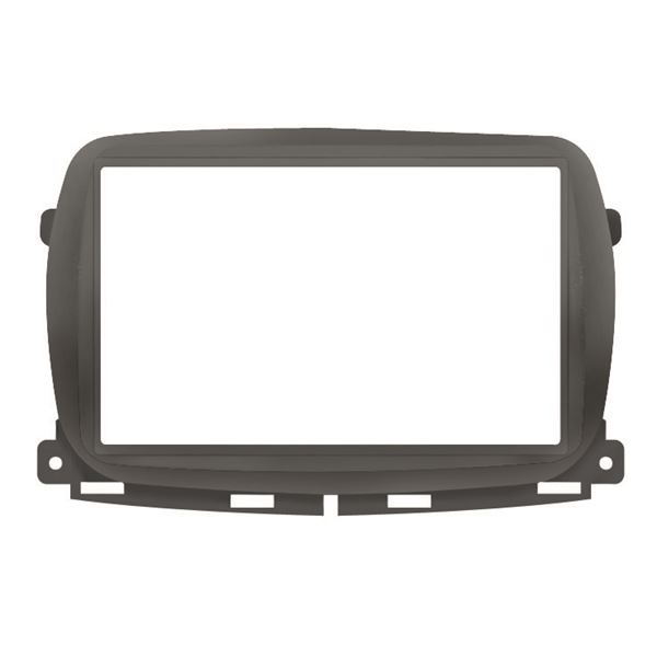 Cache autoradio Fiat 500 2016 à 2018