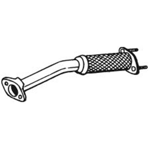 1 tuyau d'échappement Bosal 351215