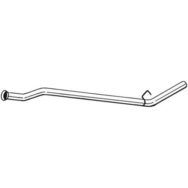 1 tuyau d'échappement Bosal 451371