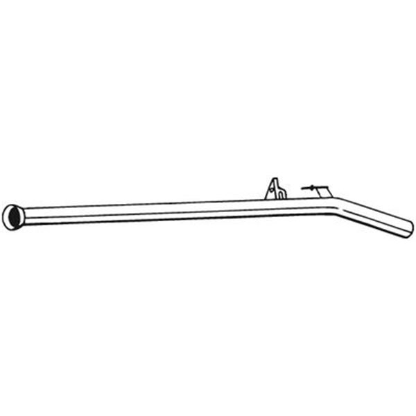 1 tuyau d'échappement Bosal 851213