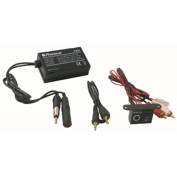 Interface audio avec modulateur de fréquence