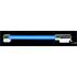 Tube néon 26cm éclairage bleu