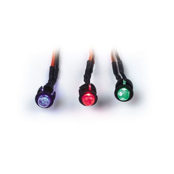 4 micro-Leds éclairage bleu