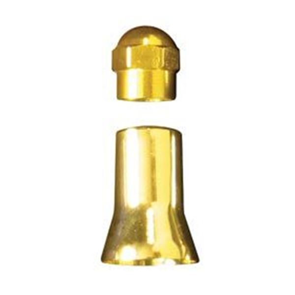 4 Cache valves et bouchons dorés