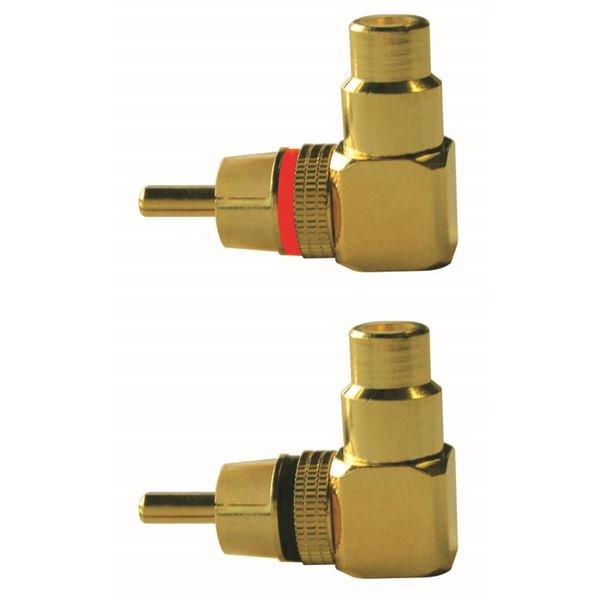 Connecteur à 90° RCA