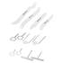 Kit outils démontage autoradio d'origine 04916