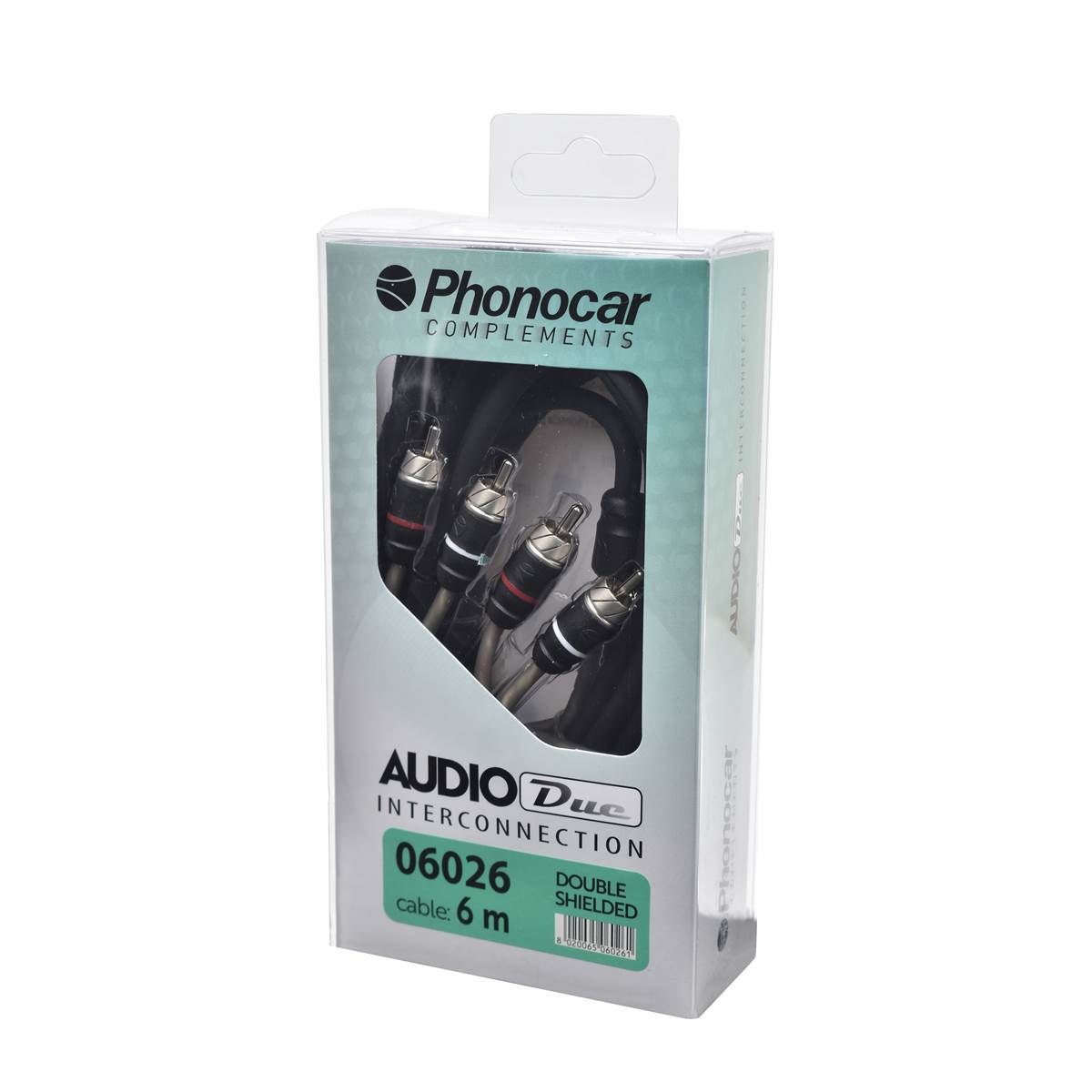 Câble Rca Audio Double Blindage 6 Mètres
