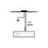 Antenne AM/FM amplifiee pour pare-brise interieure Phonocar