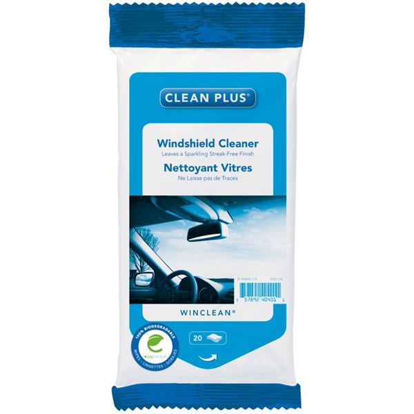Lingettes nettoyantes pour Vitres Autobest