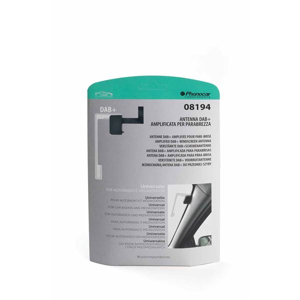 Antenne DAB+ amplifiée 08194 Phonocar