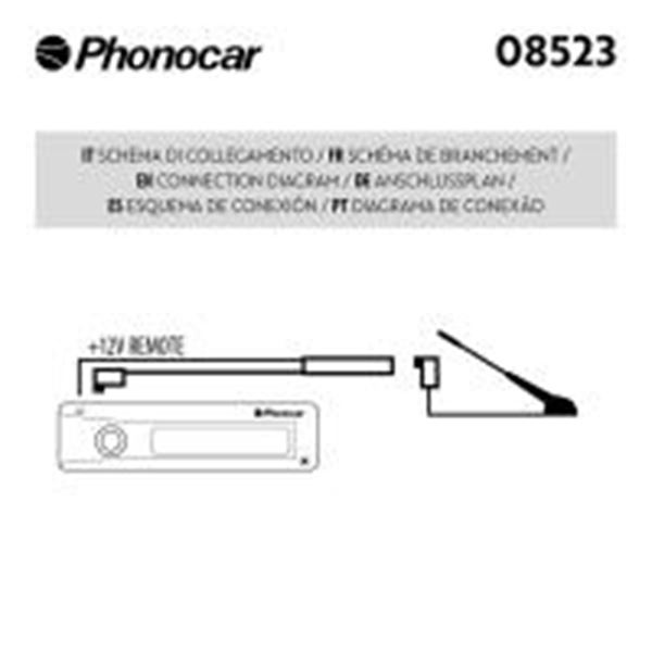Câble adaptateur antenne ISO 08523