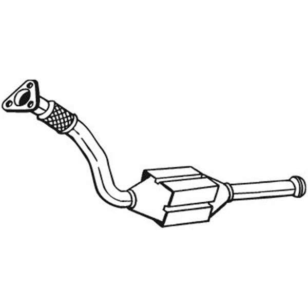 1 catalyseur Bosal 099321