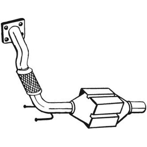 1 catalyseur Bosal 099324