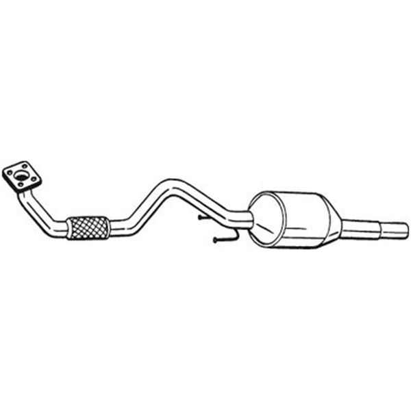 1 catalyseur Bosal 099284