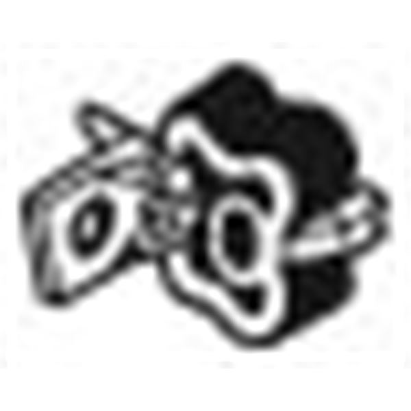 1 silentbloc d'échappement Bosal 255087