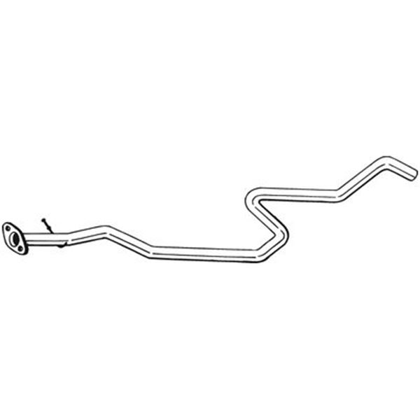 1 tuyau d'échappement Bosal 940317
