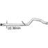 1 tuyau d'échappement Bosal 889189