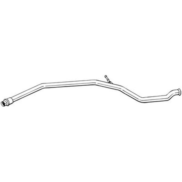 1 tuyau d'échappement Bosal 947005