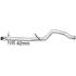 1 tuyau d'échappement Bosal 889183
