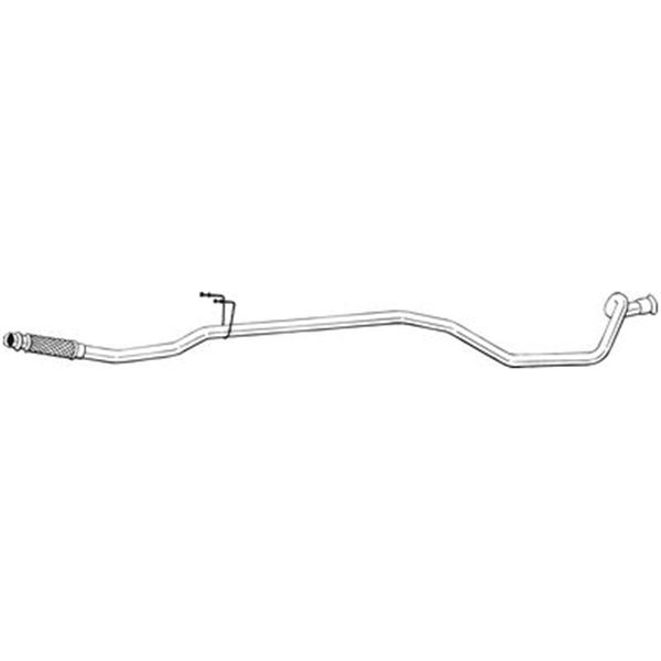 1 tuyau d'échappement Bosal 989999