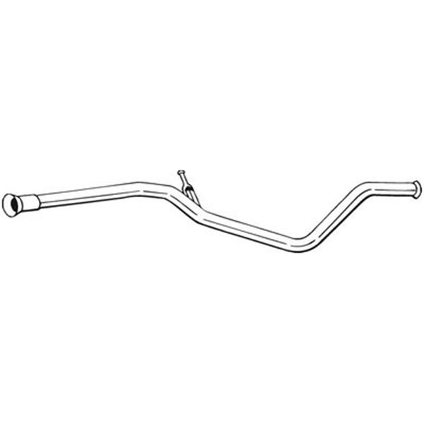 1 tuyau d'échappement Bosal 870139