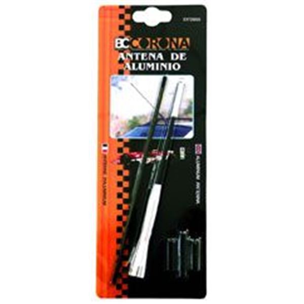 Antenne radio aluminium 3 parties 27,5 cm
