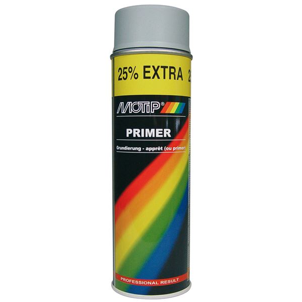 Aérosol apprêt gris MOTIP 500 ml