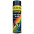 Aérosol peinture carrosserie sèchage rapide noir satiné MOTIP 500 ml