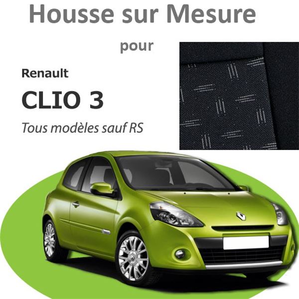 Housses de siège prémium pour Clio 3