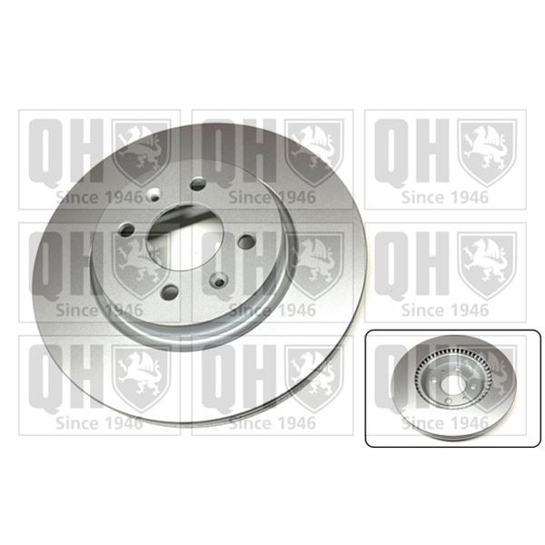 1 disque de frein avant Quinton Hazell BDC6103