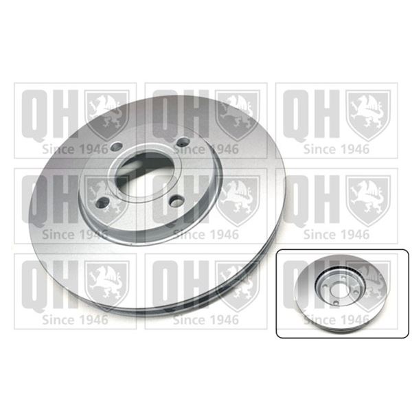 1 disque de frein avant Quinton Hazell BDC6144