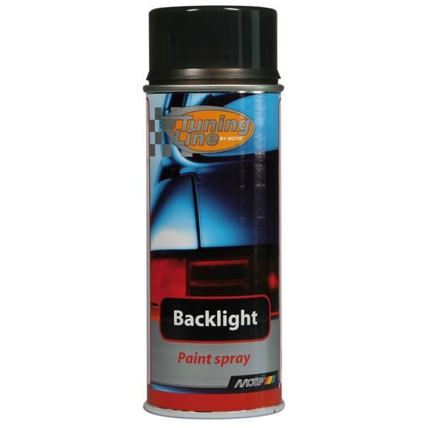 Aérosol de peinture noir pour vitres 150ml Motip