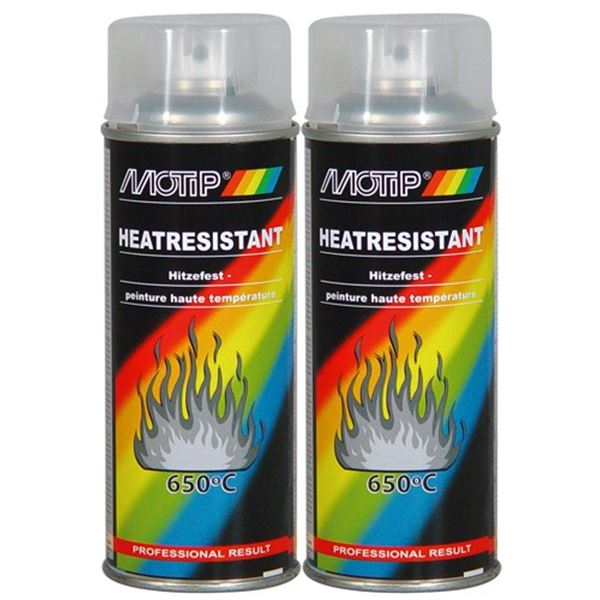 Aérosol peinture haute température vernis MOTIP 400 ml