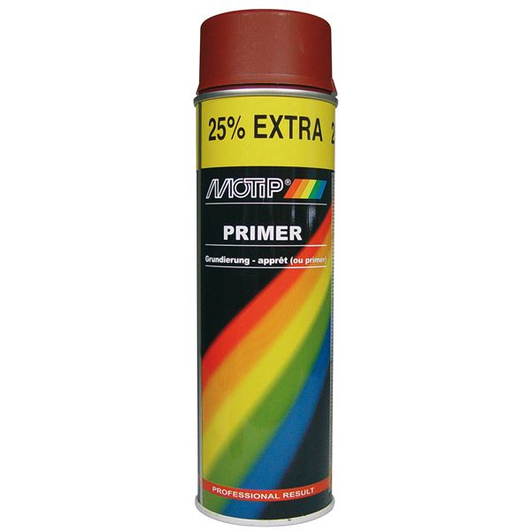 Aérosol apprêt rouge MOTIP 500 ml