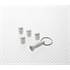 4 bouchons de valves aluminium antivol Richbrook