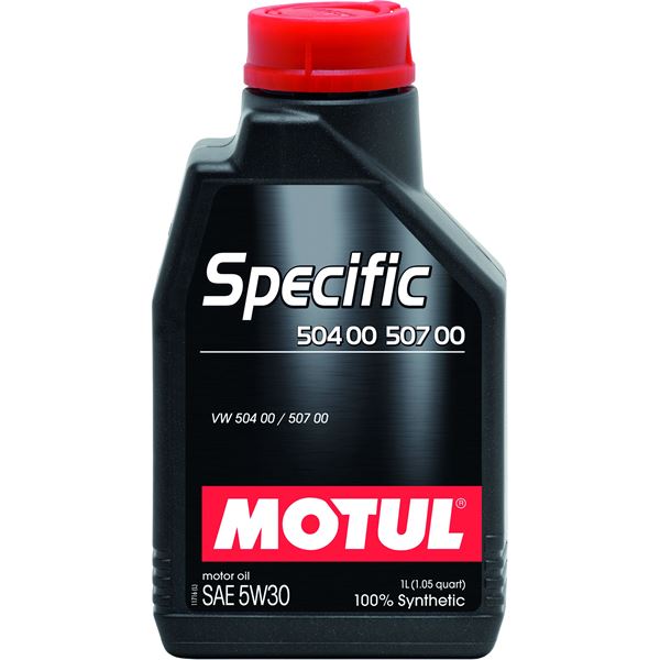 Huile moteur 100 % synthèse Motul SPECIFIC 504 00 507 00 5w30 1L
