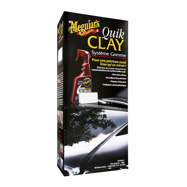 Gomme pour rénover peinture carrosserie Quick Clay MEGUIAR'S