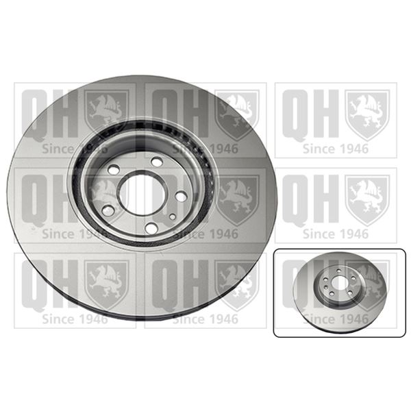 1 disque de frein avant Quinton Hazell BDC6177