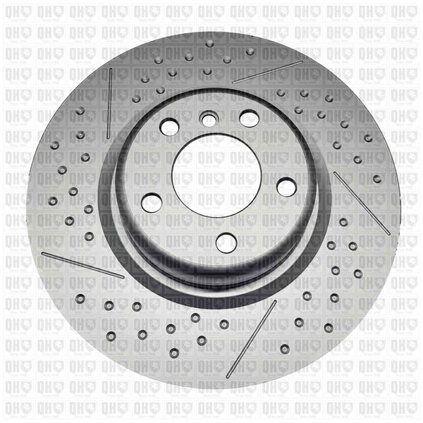 1 disque de frein arrière Quinton Hazell BDC6037