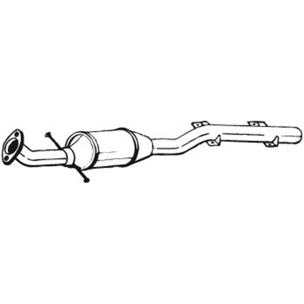 1 catalyseur Bosal 099277