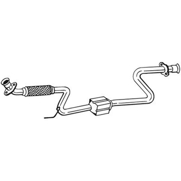 1 catalyseur Bosal 099477