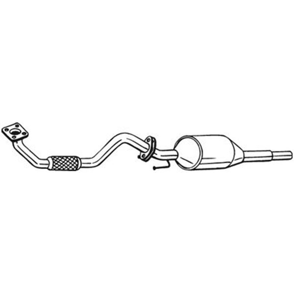 1 catalyseur Bosal 099552