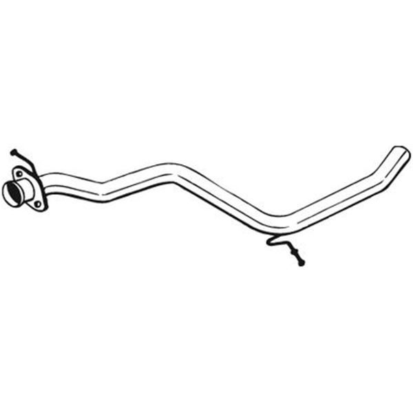 1 tuyau d'échappement Bosal 851147