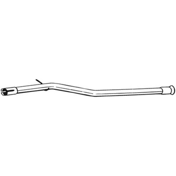 1 tuyau d'échappement Bosal 889869