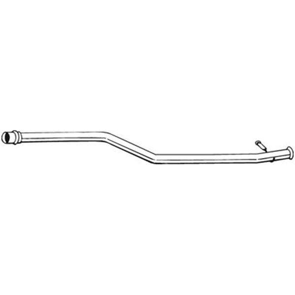 1 tuyau d'échappement Bosal 880617