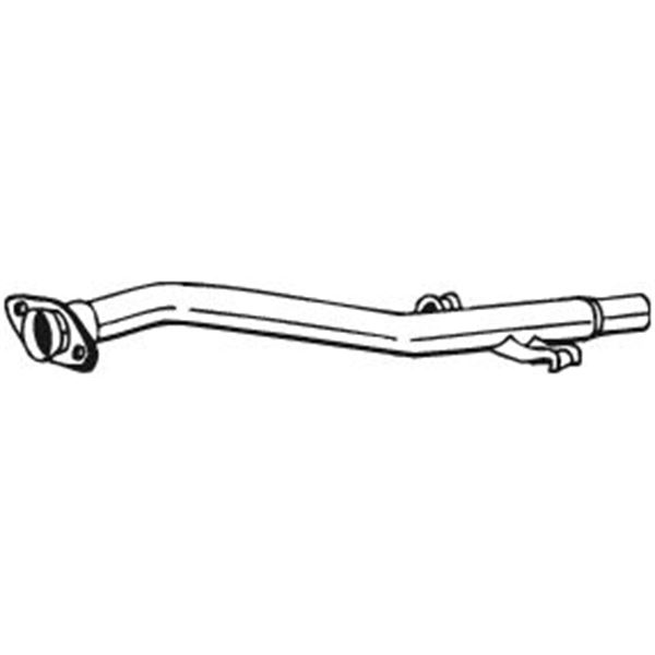 1 tuyau d'échappement Bosal 753501