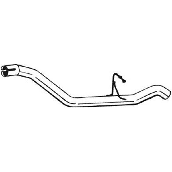 1 tuyau d'échappement Bosal 840119