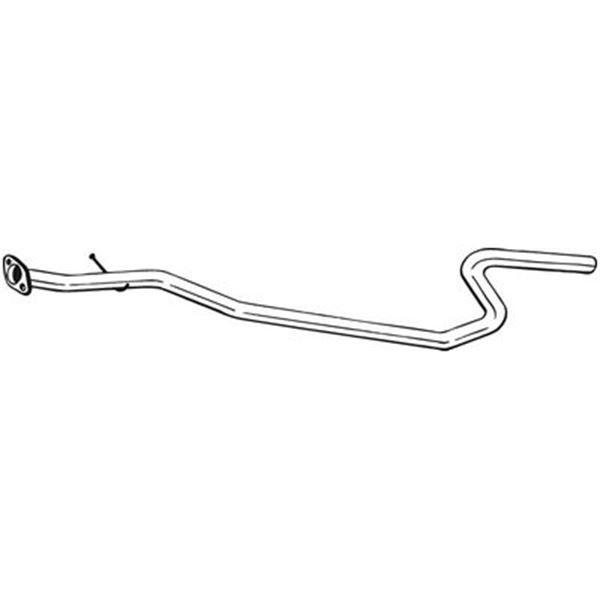 1 tuyau d'échappement Bosal 878897