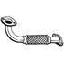 1 tuyau d'échappement Bosal 703115