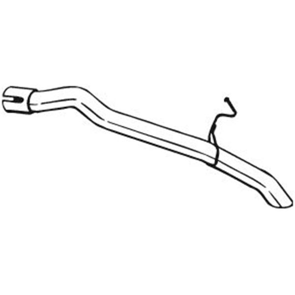 1 tuyau d'échappement Bosal 840175